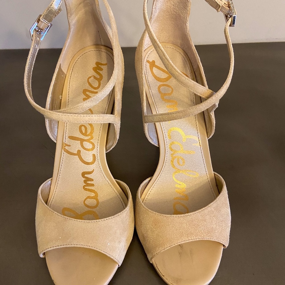 Sam Edelman Audrey Tan Suede Size 7